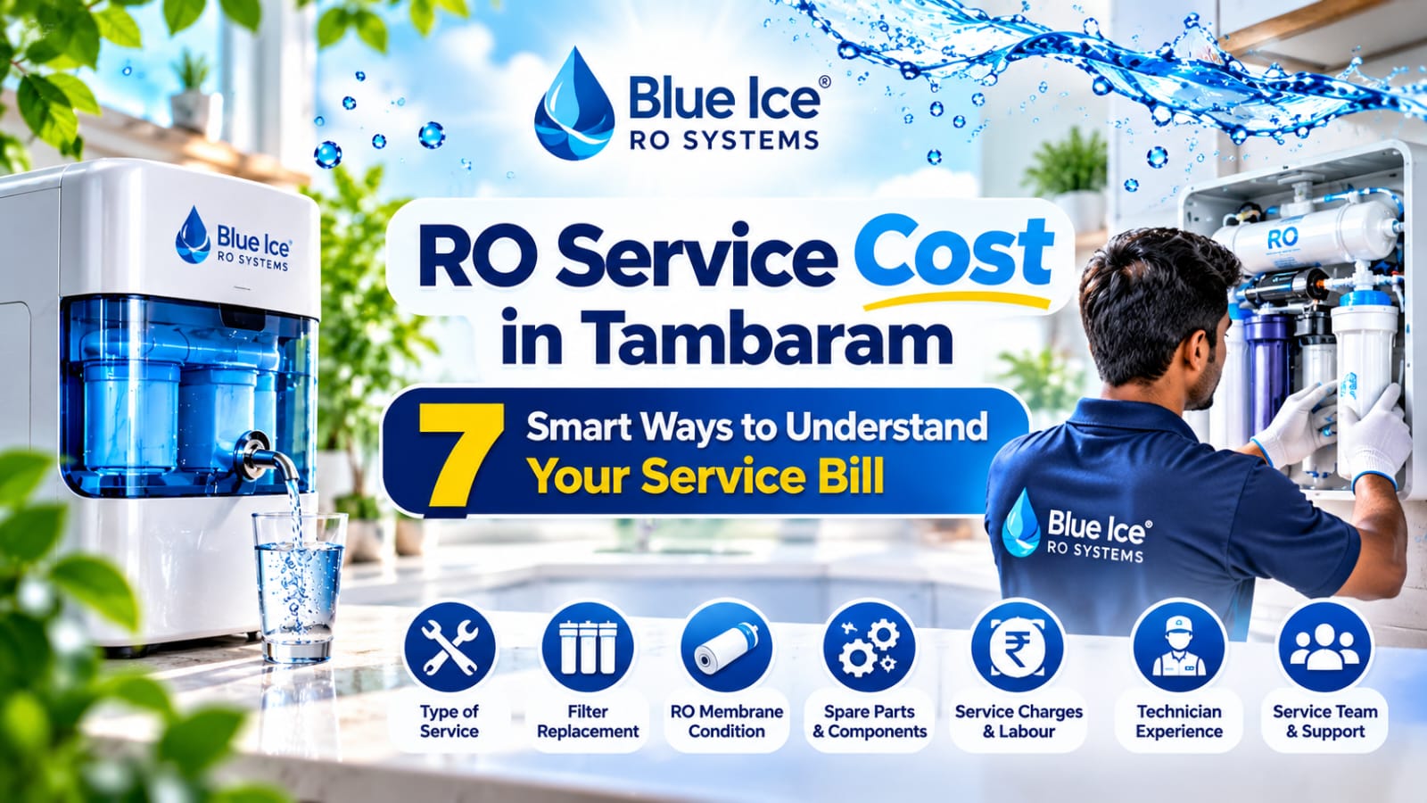 RO Service Cost in Tambaram for professional water purifier inspection and maintenance