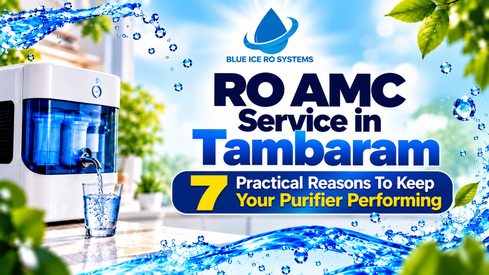 RO AMC Service in Tambaram for professional water purifier maintenance and inspection